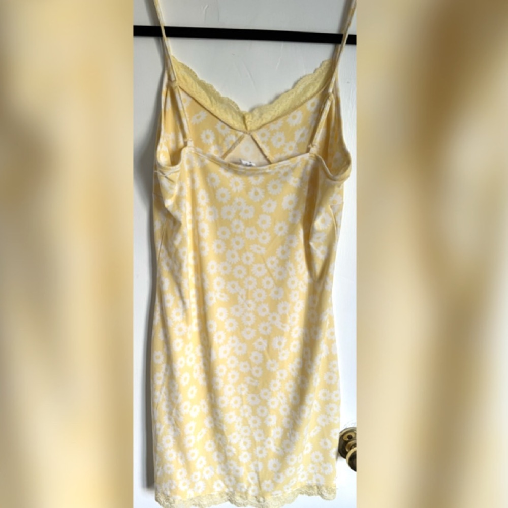 Birch and Stone Butter Yellow Floral Slip Dress 💛